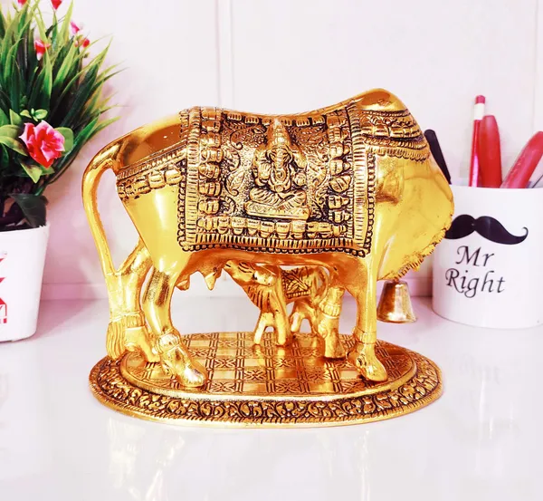 Kamdhenu_Cow_Decorative_Showpiece