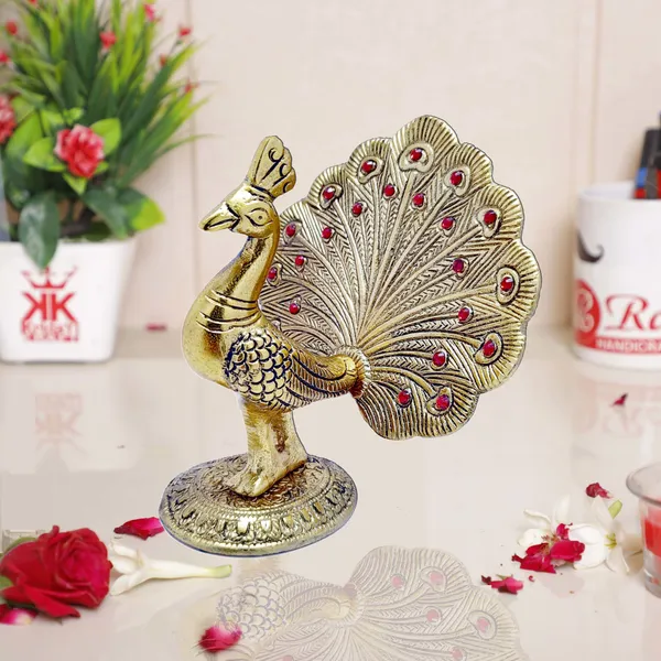 Peacock_Showpiece_Metal_Statue_For_Vastu
