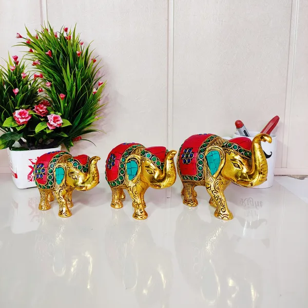 Metal_Elephant_Set_With_Stone_Work_3_Pcs_Set_For_Showpiece_Enhance_Your_Home