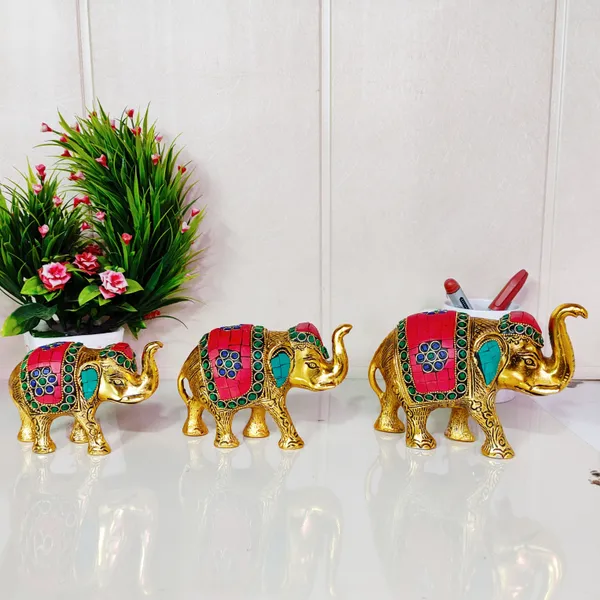 Metal_Elephant_Set_With_Stone_Work_3_Pcs_Set_For_Showpiece_Enhance_Your_Home