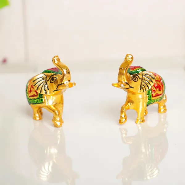 Elephant_Set_Metal_Statue_Small_Size_With_Meena_Work