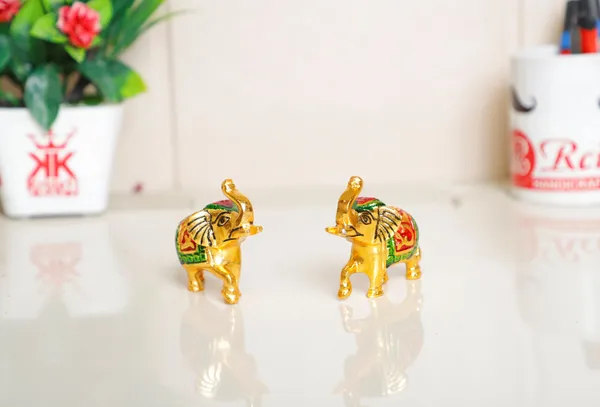 Elephant_Set_Metal_Statue_Small_Size_With_Meena_Work