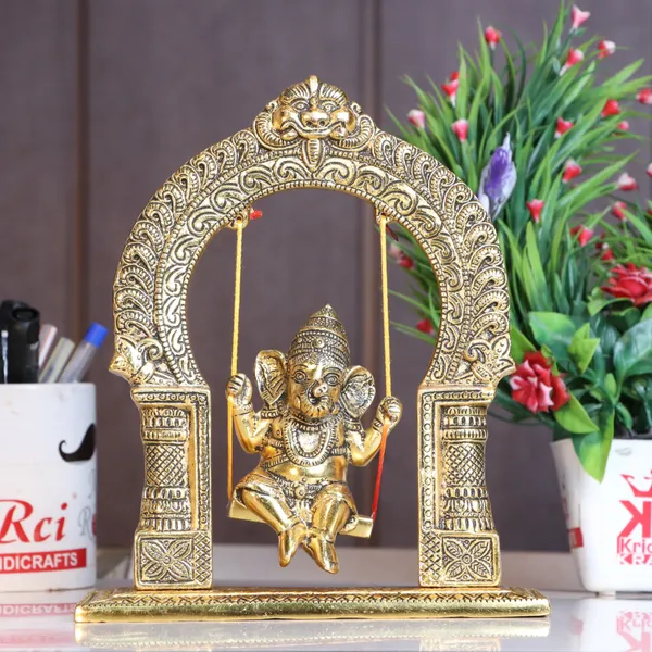 Ganesh_Ji_Dori_Jhula_Idol_Decorative_Showpiece