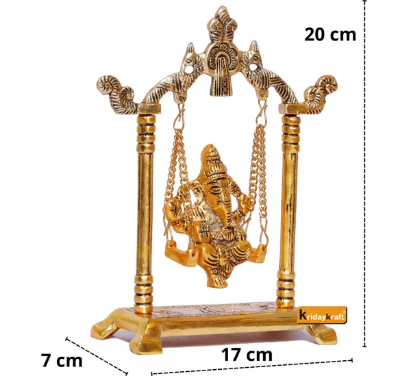 Ganesh_Ji_Jhula_Idol_Decorative_Showpiece