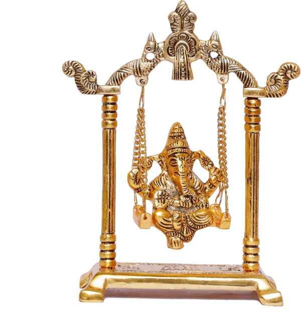 Ganesh_Ji_Jhula_Idol_Decorative_Showpiece