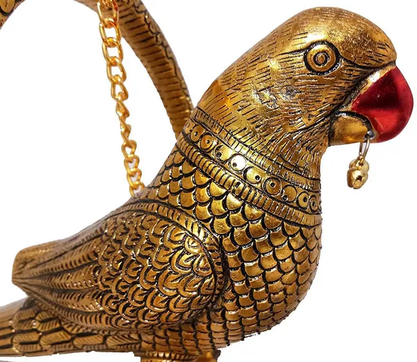 Metal_Parrot_Statue_For_Door_Hanging