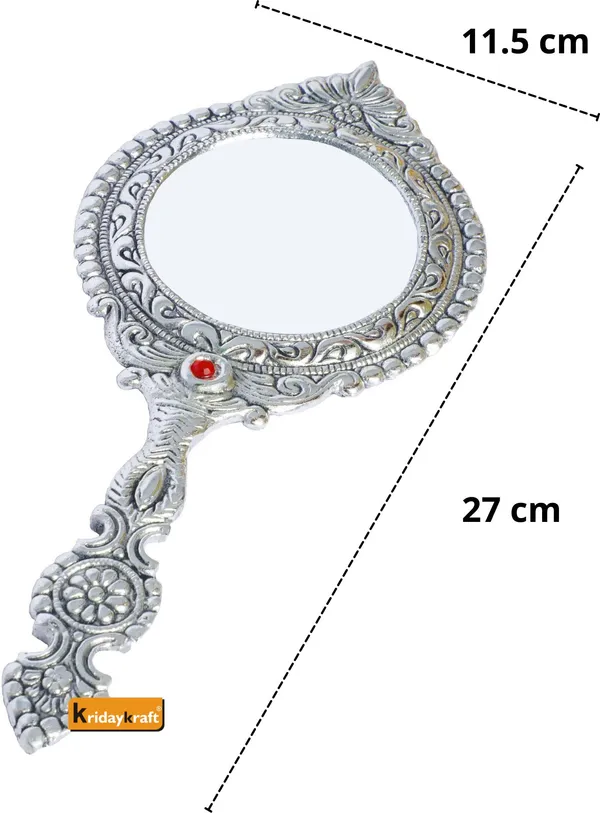 Beautifully_Carved_Round_Shape_Hand_Mirror_For_Makeup