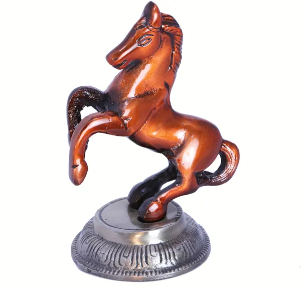 Copper_Finish_Jumping_Horse_Metal_Statue_For_Wealth
