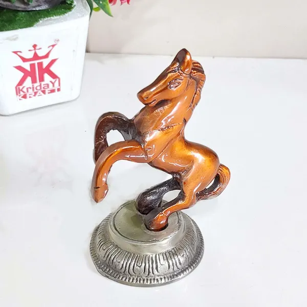 Copper_Finish_Jumping_Horse_Metal_Statue_For_Wealth