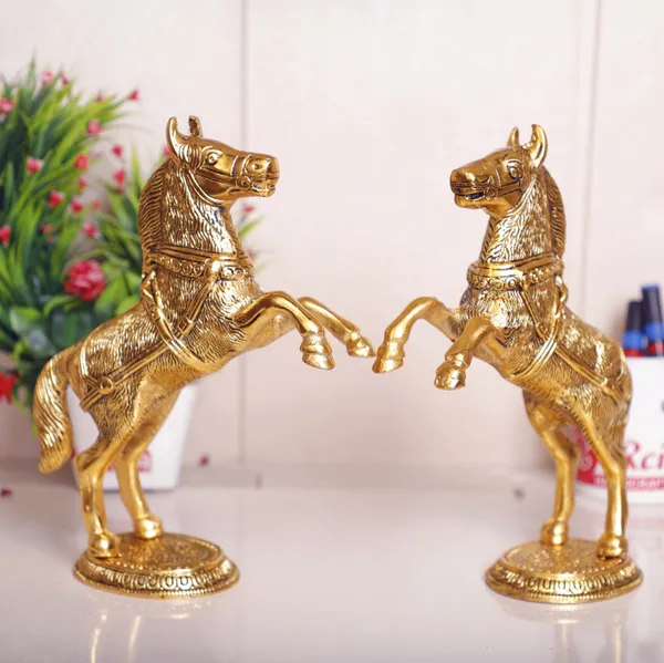 Metal_Golden_Oxidized_Jumping_Horse_Set_Metal_Statue_For_Wealth