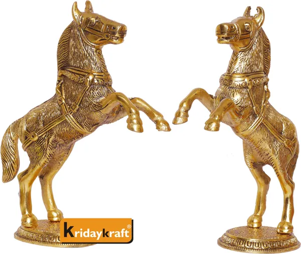 Metal_Golden_Oxidized_Jumping_Horse_Set_Metal_Statue_For_Wealth