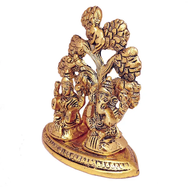 Laxmi_Ganesha_Metal_Statue/Murti_For_Pooja&Home