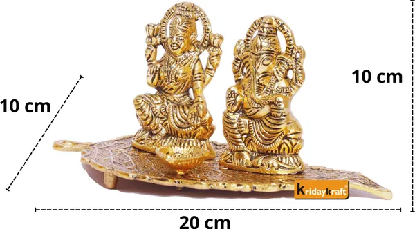 Laxmi_Ganesha_Metal_Statue_Decorative_Showpiece