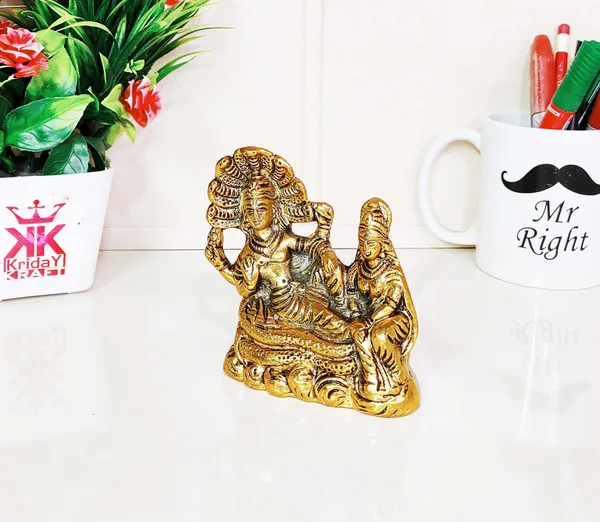 Gold_Plated_Laxmi_Narayan_Metal_Statue