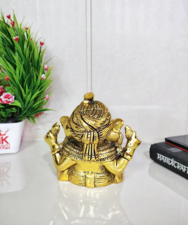 Metal_Ganesha_Statue_Hindu_God_Ganesh_Ganpati_Sitting_Idol_Sculpture_Good_Luck_Success_For_Home_Puja_Gifts(Size:_6.5_X_6_Inches