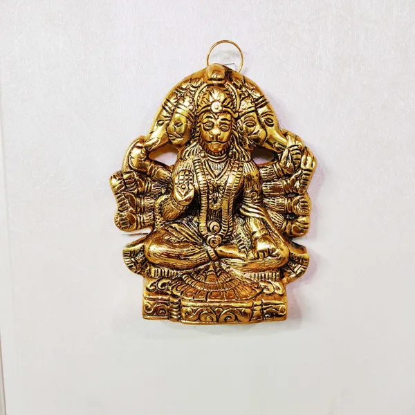 Metal_Panchmukhi_Hanuman_Ji_Murti/Panchmukhi_Bajrangbali_-_13_Cm_(Aluminium))