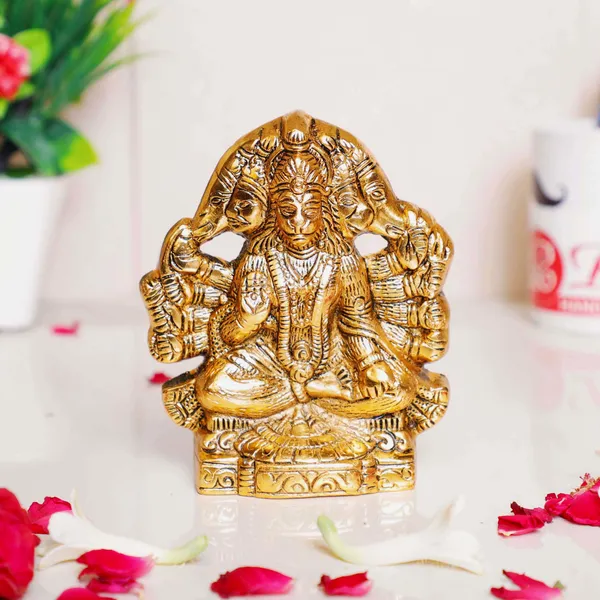 Metal_Panchmukhi_Hanuman_Ji_Murti/Panchmukhi_Bajrangbali_-_13_Cm_(Aluminium))