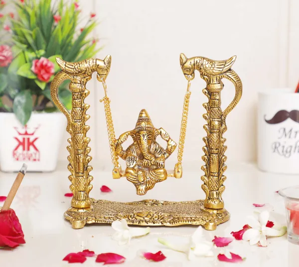 Ganesh_Ji_Jhula_Idol_Decorative_Showpiece