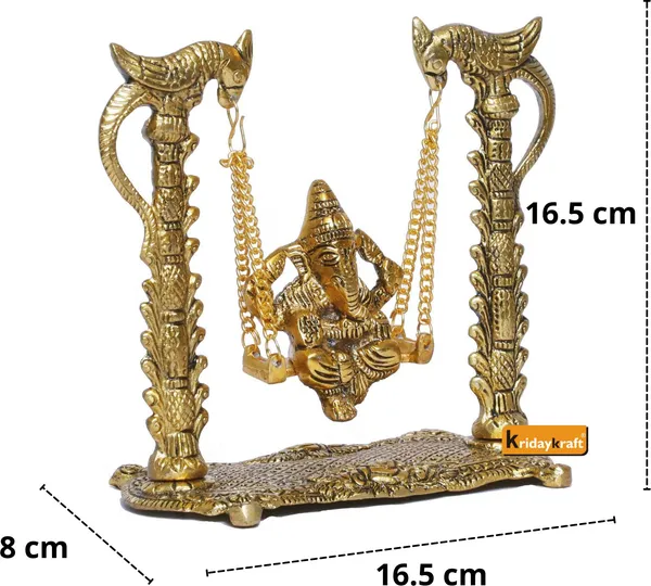 Ganesh_Ji_Jhula_Idol_Decorative_Showpiece