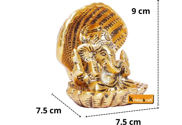 Gold_Plated_Ganesha_Ji_In_Sheep_For_Pooja_Room_Showpiece_For_Home