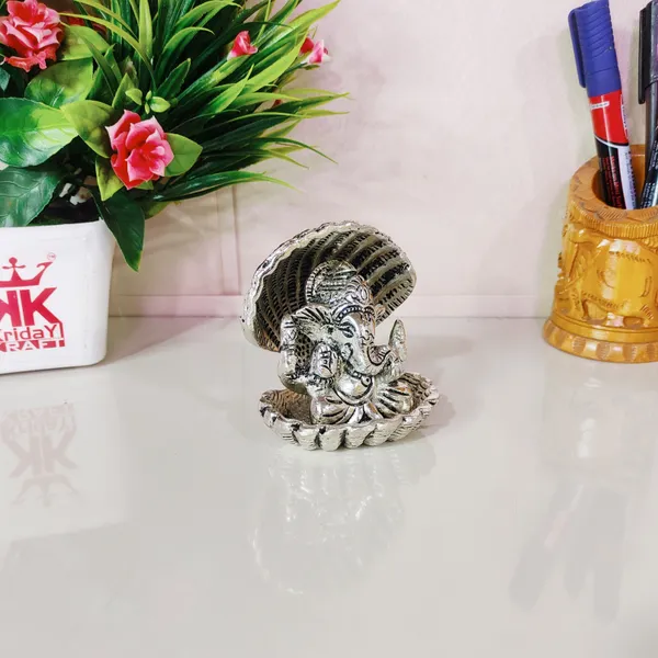 Silver_Plated_Ganesha_Ji_In_Sheep_For_Pooja_Room_Showpiece_For_Room