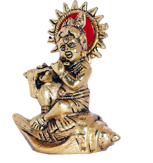 Metal_Krishna_Statue_Bal_Laddu_Gopal_Murti_Playing_Flute_Decorative_Showpiece_Decorative_Showpiece_-_11.5_Cm_(Aluminium)