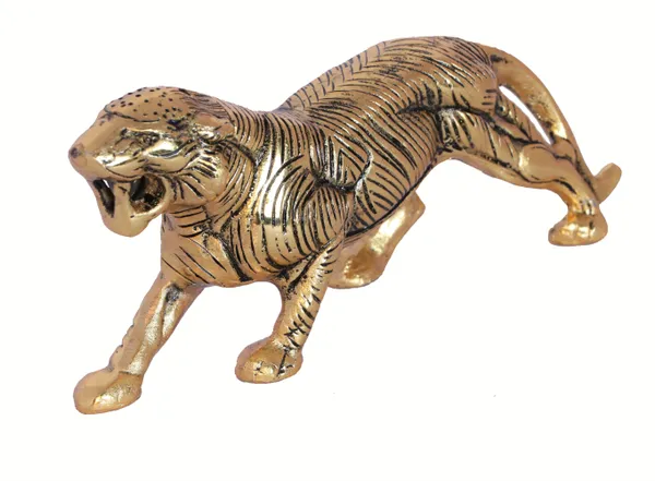 Metal_Tiger/Lion_Statue_For_Table/Car_Dashboard