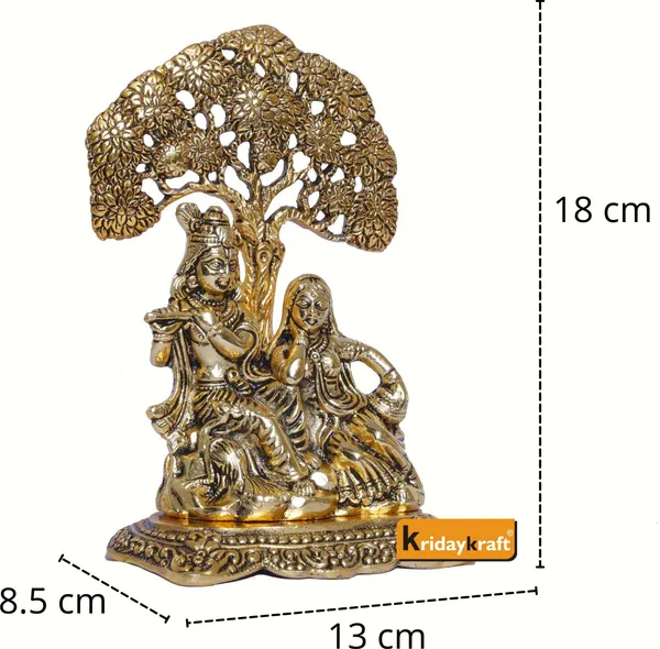 Radha_Krishna_Under_Kadam_Tree_Metal_Statue