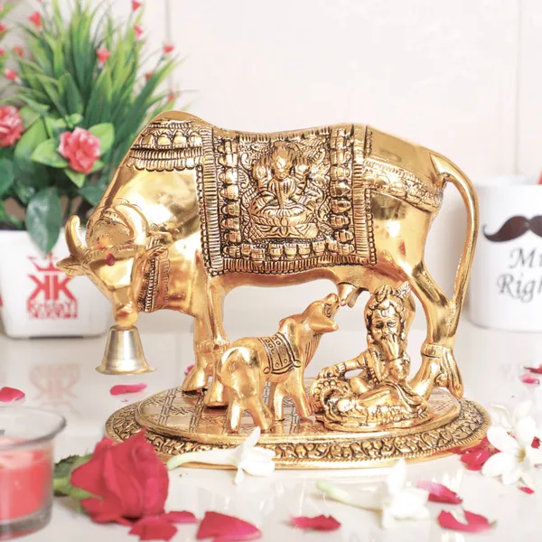 Gold_Plated_Kamdhenu_Cow