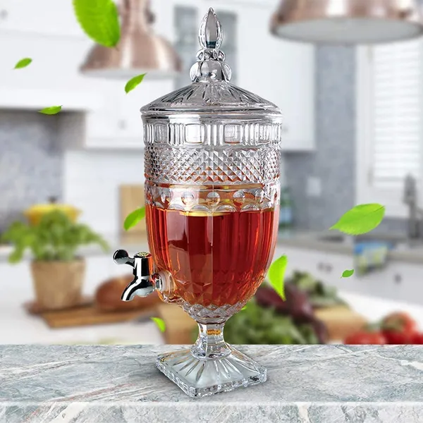 5_Liter_Premium_Glass_Beverage_Dispenser_Juice_and_Water_Glass_Pitcher_jug_with_Glass_Lid_Set_of_(1)