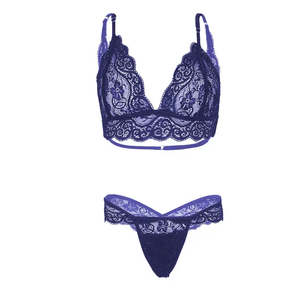 Navy_Blue_Regular_Lingerie_Set_For_Women