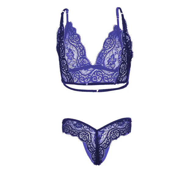 Navy_Blue_Regular_Lingerie_Set_For_Women