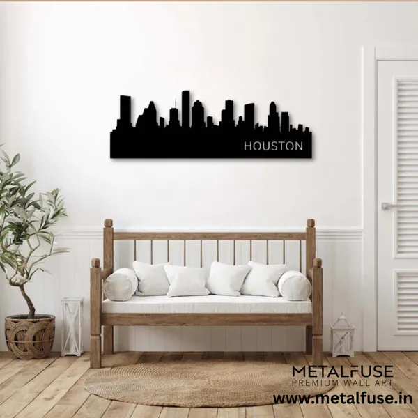 Wooden_Wall_Art_for_Home_Decoration__|_Houston_Skyline__|_Black