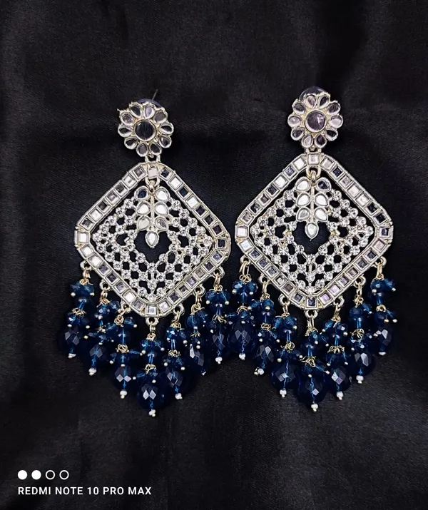 Traditional_Handcrafted_Blue_Meena_Work_Dangle_Earrings