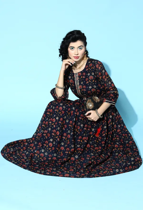 Blue_Women_Deep_Navy_Viscose_Rayon_Fluid_Tie-Up_Ethnic_Dress