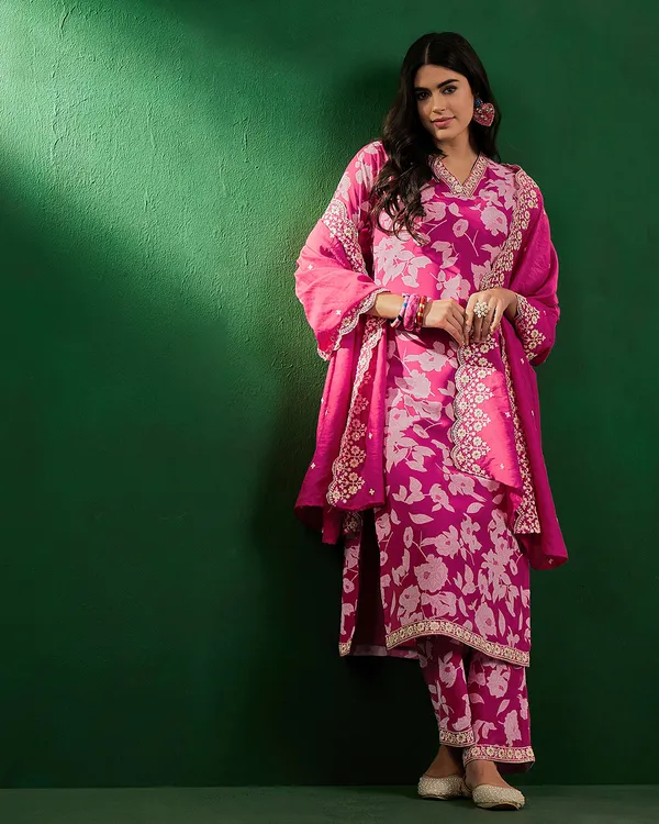 Pink_Zari_Sequence_Embroidered_Printed_Kurta_With_Pant_Style_Palazzo_And_Dupatta