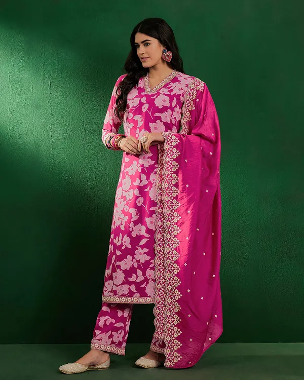Pink_Zari_Sequence_Embroidered_Printed_Kurta_With_Pant_Style_Palazzo_And_Dupatta