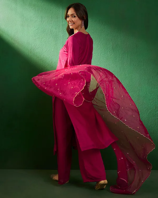 Pink_Zari_Sequence_Embroidered_Kurta_With_Pant_Style_Palazzo_And_Dupatta