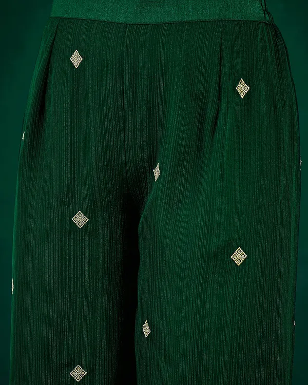 Green_Milky_Georgette_Zari_Sequence_Embroidered_Alia_Cut_Kurta_With_Palazzo_Set