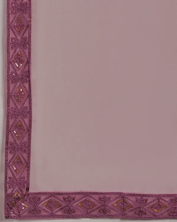 Pink_Net_Sequence_Embroidered_Semistitched_Lehnega_Choli_With_Dupatta