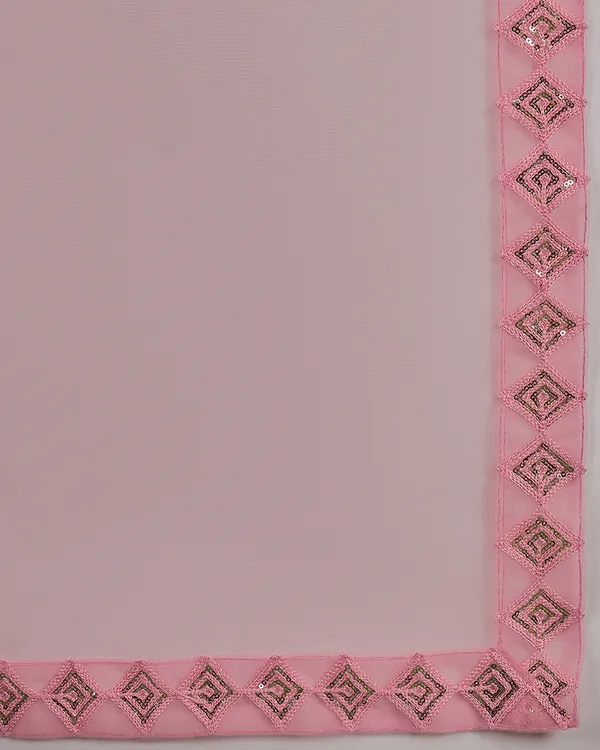 Pink_Net_Sequence_With_Embroidery_Semi-Stitched_Lehenga_Choli