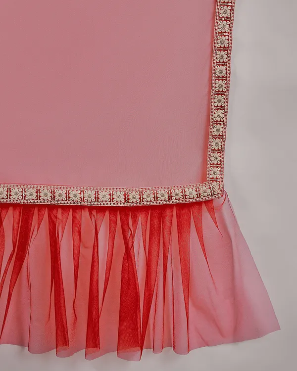 Women_Pink_Net_Sequence_Semi_Stitched_Lehenga_Choli_With_Dupatta