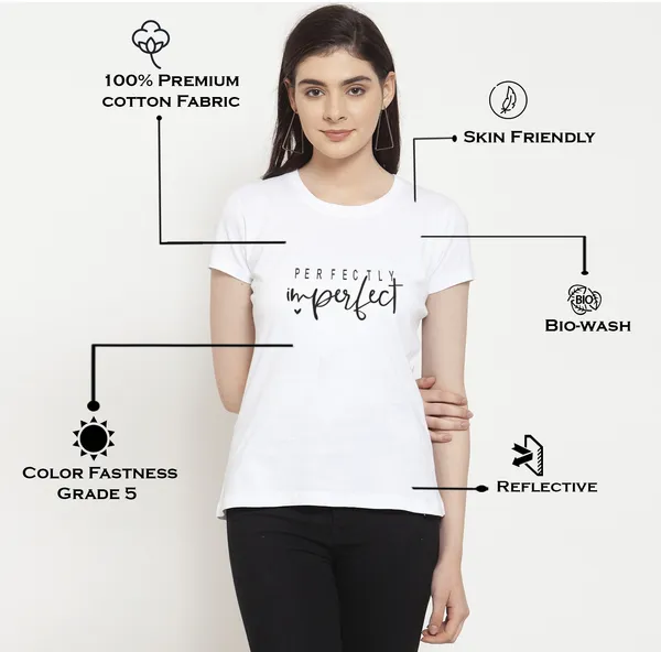 White_Cotton_Perfectly_Imperfect_Print_Round_Neck_T-Shirt_For_Women