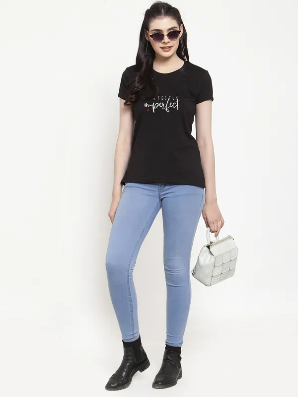 Pack_of_2_White_&_Black_Cotton_Round_Neck_Raglan_Sleeves_Printed_T-Shirt_For_Women
