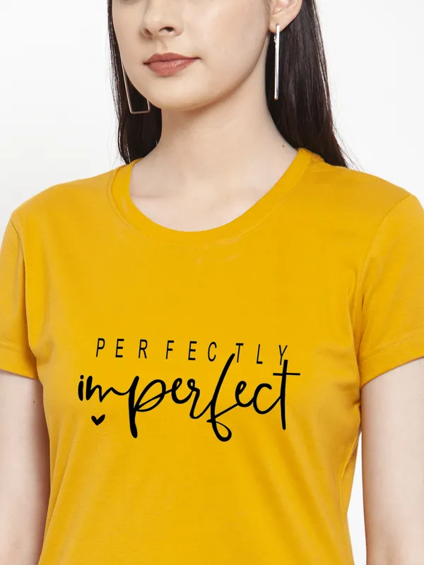 Mustard_Cotton_Perfectly_Imperfect_Print_Round_Neck_T-Shirt_For_Women