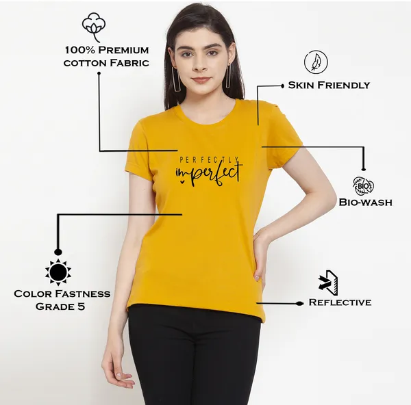 Mustard_Cotton_Perfectly_Imperfect_Print_Round_Neck_T-Shirt_For_Women