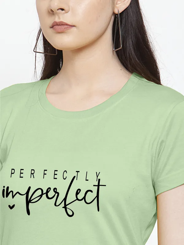 Sea_Green_Cotton_Perfectly_Imperfect_Print_Round_Neck_T-Shirt_For_Women