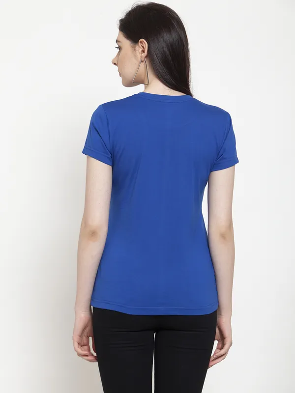 Blue_Cotton_Perfectly_Imperfect_Print_Round_Neck_T-Shirt_For_Women