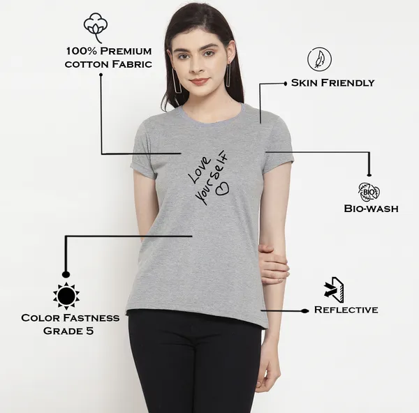 Grey_Cotton_Love_Yourself_Print_Round_Neck_T-Shirt_For_Women