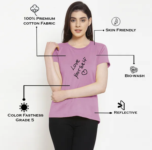 Purple_Cotton_Love_Yourself_Print_Round_Neck_T-Shirt_For_Women